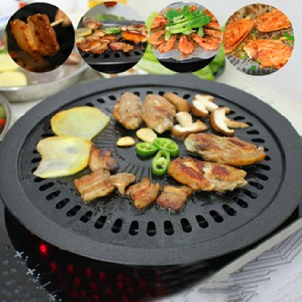 무연 바베큐 그릴 팬 가스 가정용 비 스틱 가스 스토브 - Kitchen Baking Tray Organiser 리뷰 및 가격