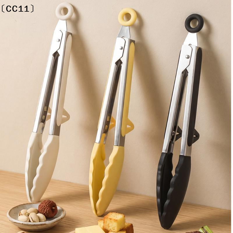 실리콘 바베큐 그릴 집게 요리용 샐러드 빵 서빙 집게  - Kitchen Baking Tray Organiser 리뷰 및 가격