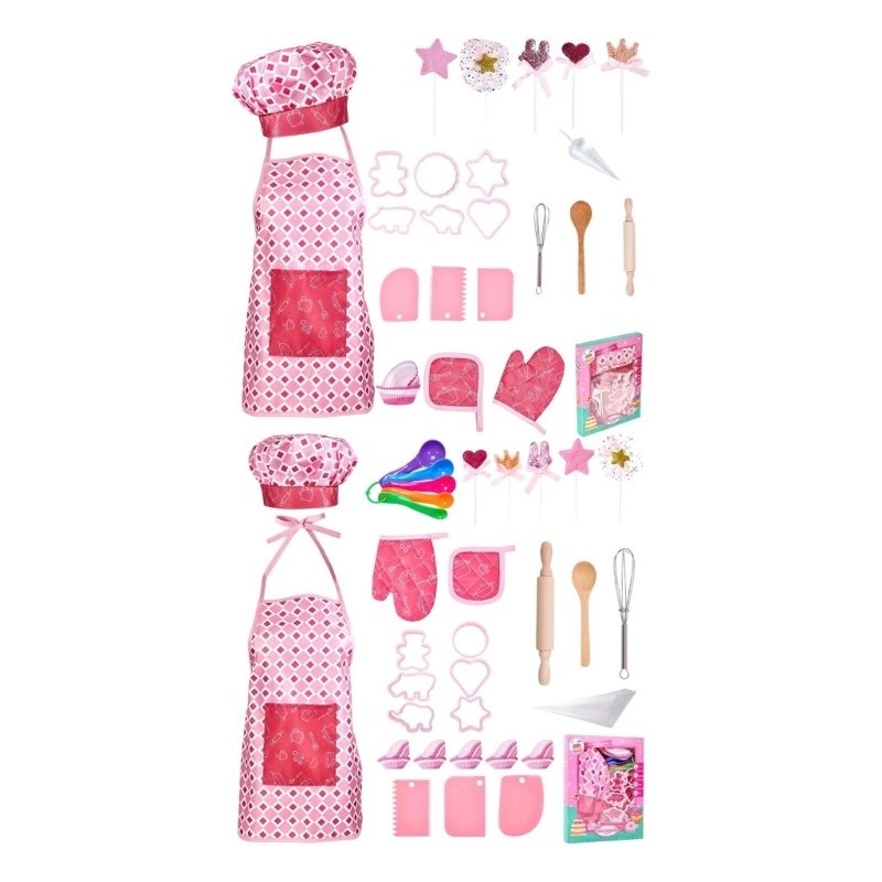 주방 앞치마와 식기가 포함된 대화형 어린이 요리 베이킹 - Kitchen Kids Baking Set 리뷰 및 가격