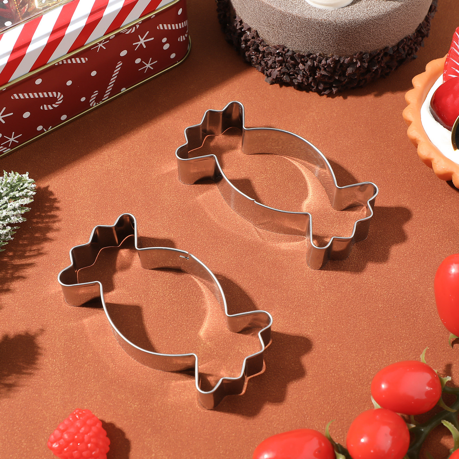 2Pcs 프리미엄 스테인레스 스틸 쿠키 커터 세트 DI - Cookie Cutter Set 리뷰 및 가격