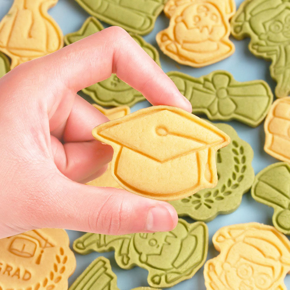 8Pcs 졸업 쿠키 커터 세트 DIY 설탕 쿠키 졸업을 - Cookie Cutter Set 리뷰 및 가격