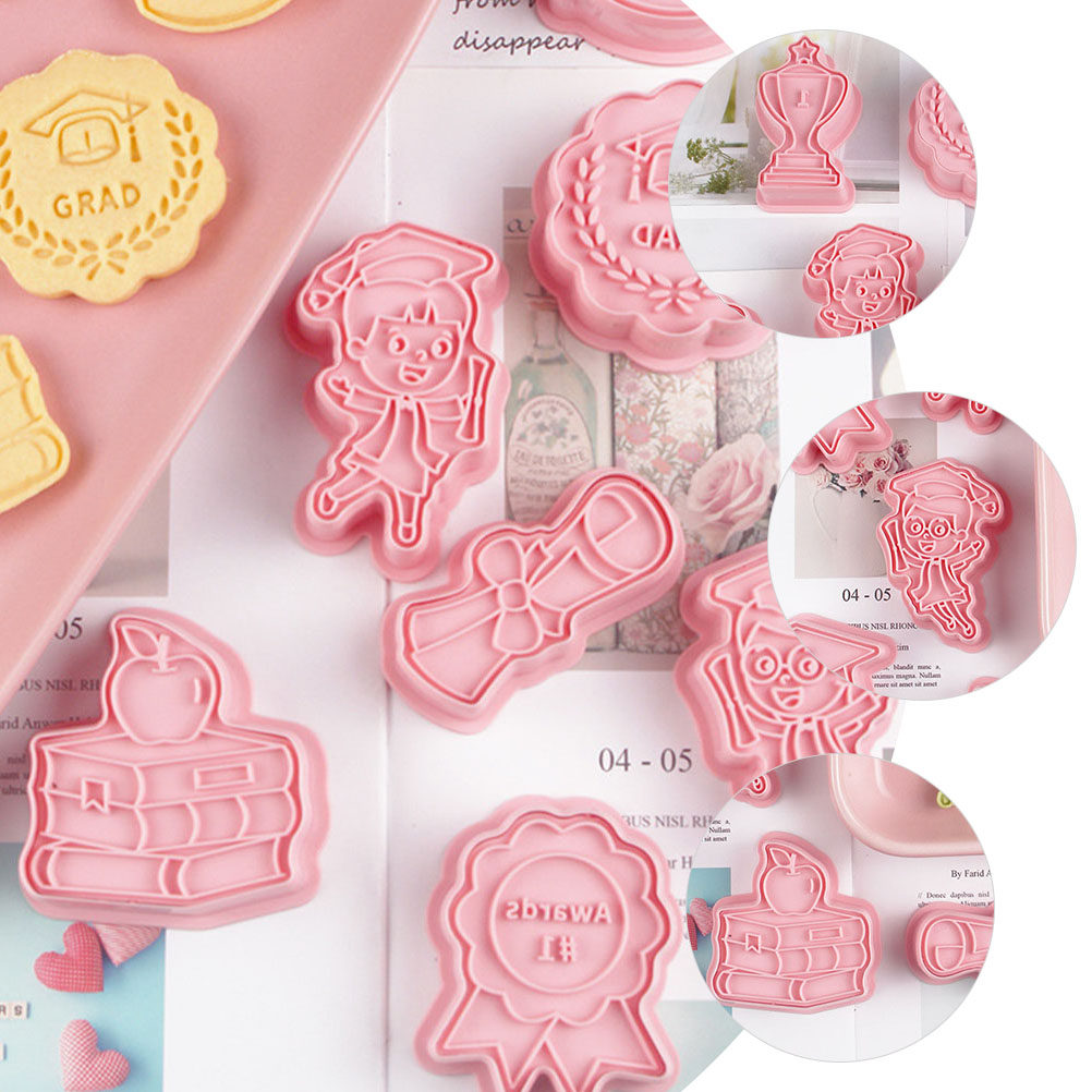 8Pcs 졸업 쿠키 커터 세트 DIY 설탕 쿠키 졸업을 - Cookie Cutter Set 리뷰 및 가격